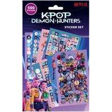 K-POP Demon Hunters Klistermærkesæt 500 stk.