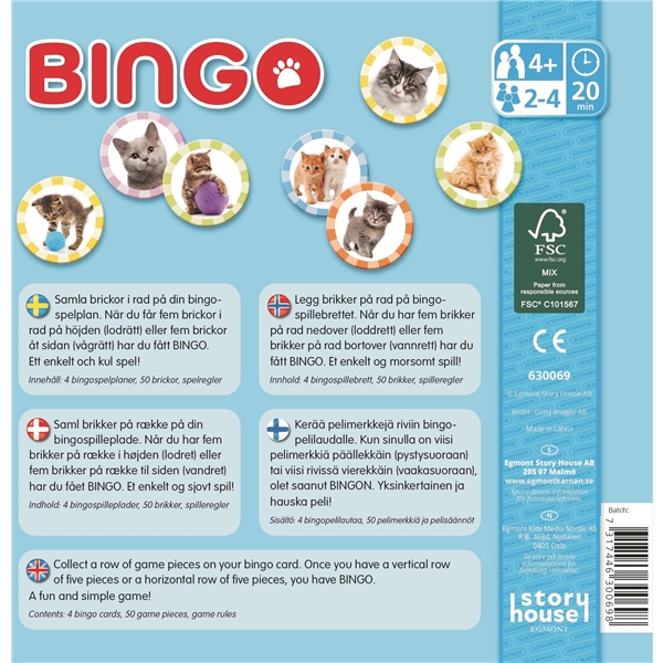 Bingo Katte (Billede 2 af 2)