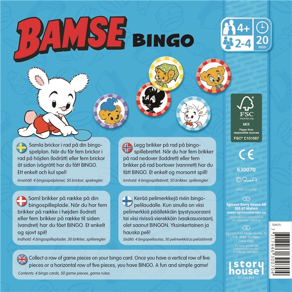 Bingo Bamse (Billede 2 af 2)