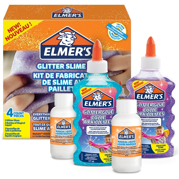 Elmer's Glitter Slime Starter Kit (Billede 1 af 5)
