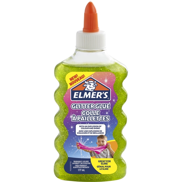 Elmer's Glitterlim 177 ml Grøn (Billede 1 af 3)