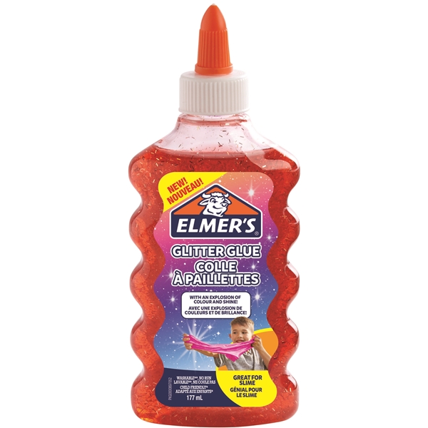 Elmer's Glitterlim 177 ml Rød (Billede 1 af 4)