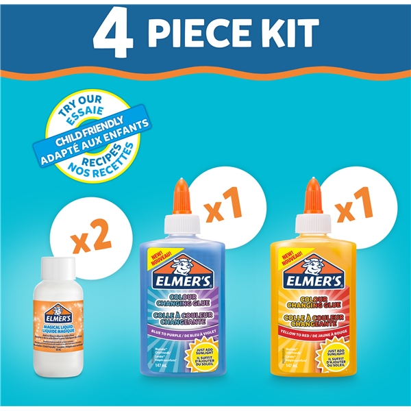 Elmers Color-Changing Slime Kit (Billede 2 af 4)