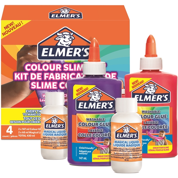 Elmer's Opaque Color Slime Kit (Billede 1 af 5)