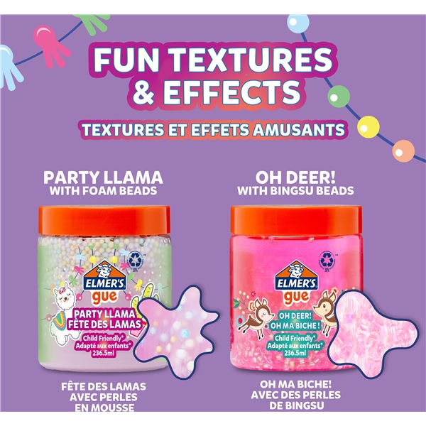 Elmers Animal Party Slime Pakke med 2 stk. (Billede 3 af 5)