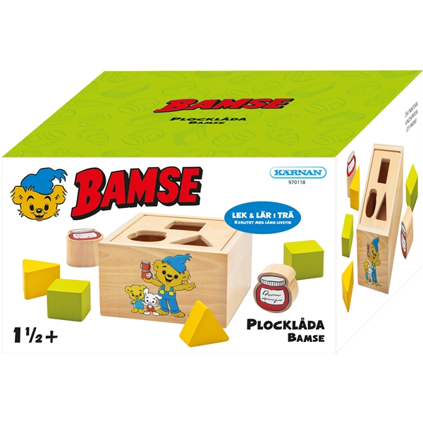 Bamses Puttekasse 6 Klodser (Billede 5 af 5)