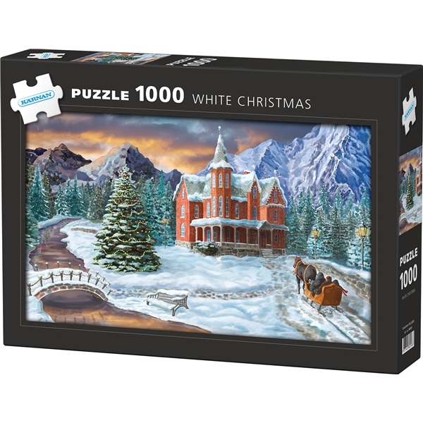 Puslespil 1000 Brikker White Christmas (Billede 2 af 2)