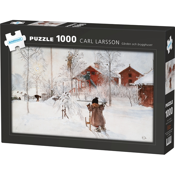 Puslespil 1000 Brikker Carl Larsson Gården (Billede 1 af 2)