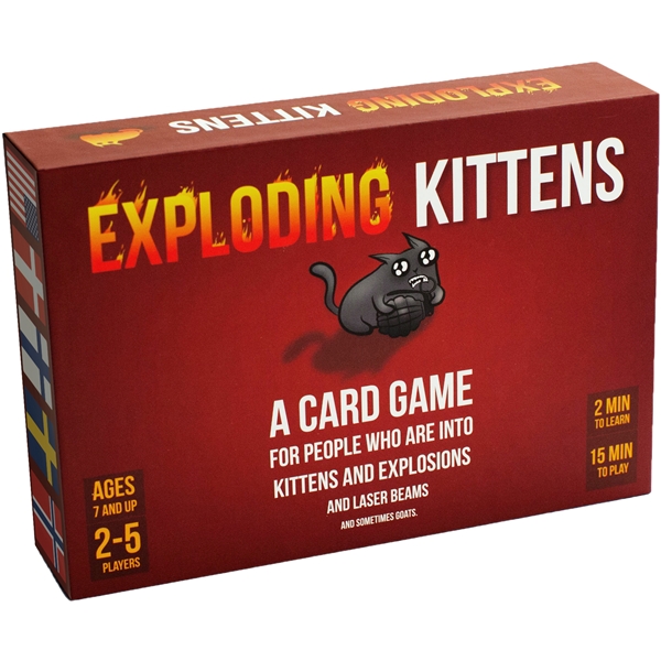 Exploding Kittens (Billede 1 af 3)