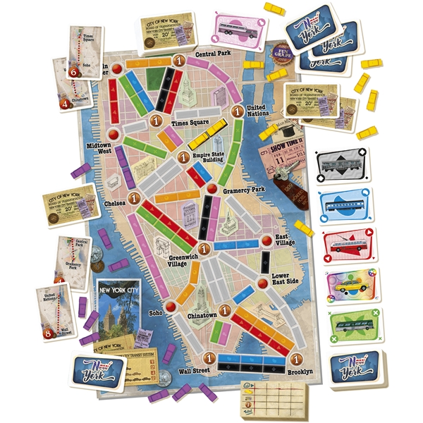 Ticket To Ride New York (Billede 2 af 2)