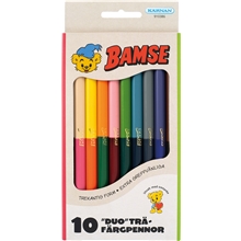 Bamse Duo-farveblyanter