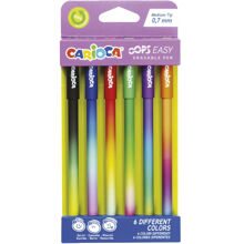 Carioca Oops Viskelæder Blækpen 6 stk.