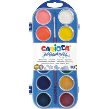 Carioca Vandfarver 12 stk.