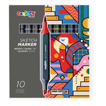 Carioca Plus Skitsepennere 10-pak