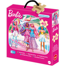 Træpuslespil 40 Brikker Barbie