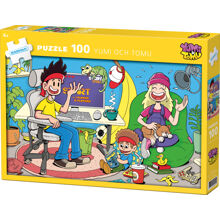 Puslespil 100 Brikker Yumi & Tomu