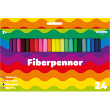 Fiberpenne 24-pak