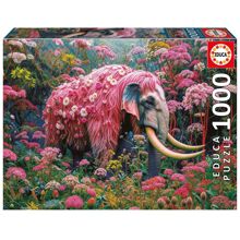 Educa Puslespil 1000 Brikker Floral Elephant