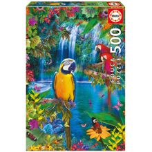 Educa puslespil 500 brikker Bird Tropical Land