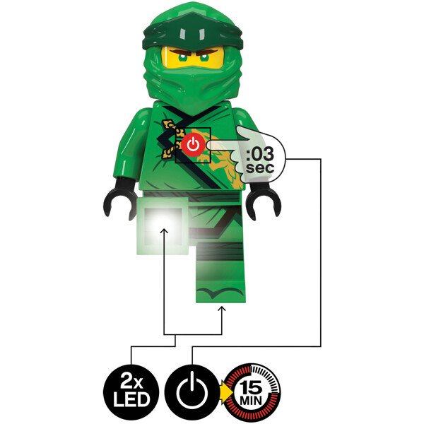 LEGO Ninjago LED Lommelygte Lloyd (Billede 3 af 6)
