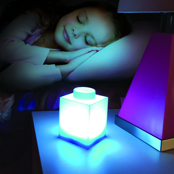 LEGO Silikone LED Natlampe (Billede 3 af 4)