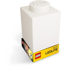 LEGO Silikone LED Natlampe Hvid