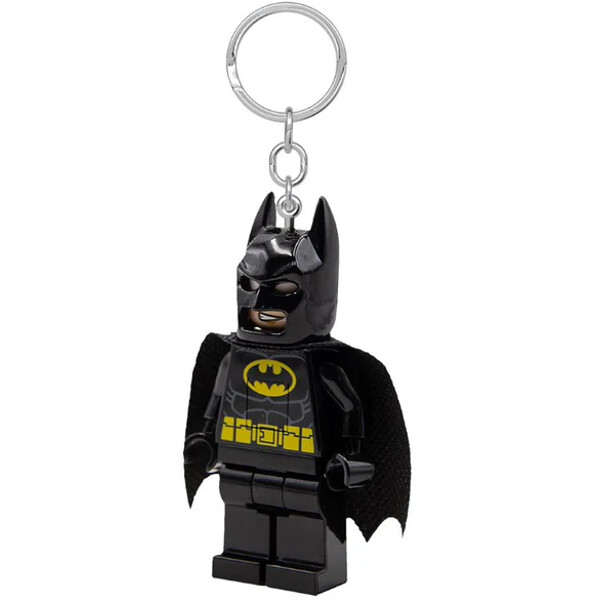 LEGO DC Nøglering m. LED Batman Sort