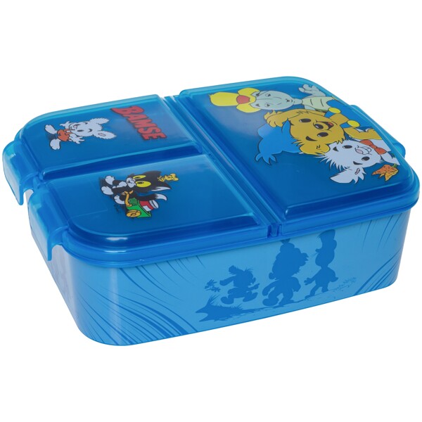 Bamse Madkasse med 3 Rum (Billede 1 af 2)