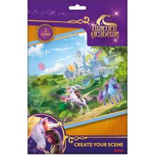 Unicorn Academy Stickers Set: Skab din scene