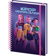 K-POP Demon Hunters Notesbog A4