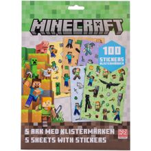 Minecraft 100 stk Klistermærker