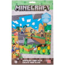 Minecraft-klistermærkesæt: Skab din scene