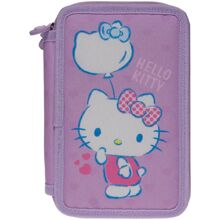 Hello Kitty Fyldt Penalhus med 3 Rum