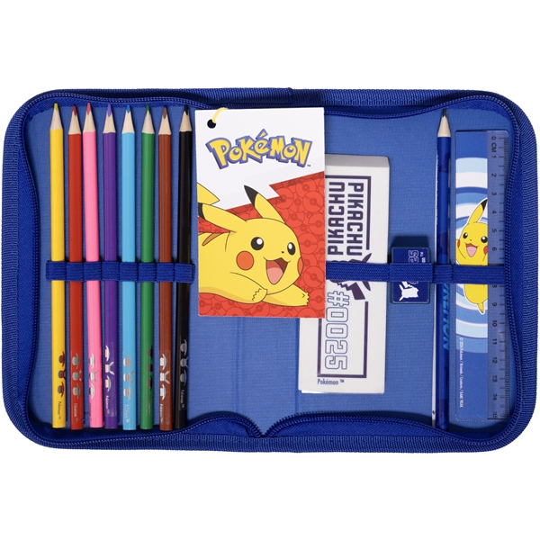 Pokémon Fyldt Enkelt Penalhus Blå (Billede 2 af 3)