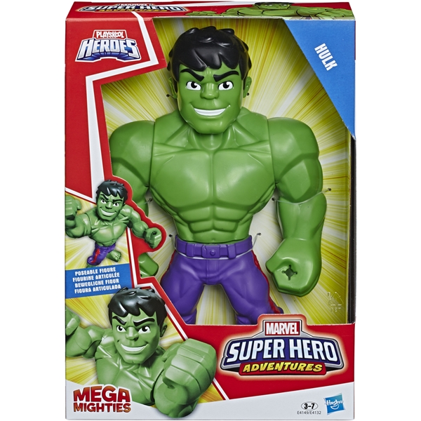 Playskool Heroes Super Hero Mega Mighties Hulk (Billede 1 af 4)