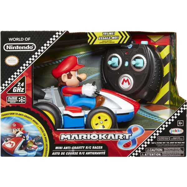 Super Mario Mario Kart Mini Racer Radiostyret (Billede 1 af 3)