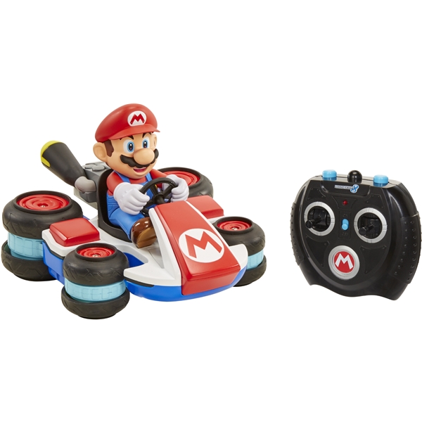 Super Mario Mario Kart Mini Racer Radiostyret (Billede 3 af 3)