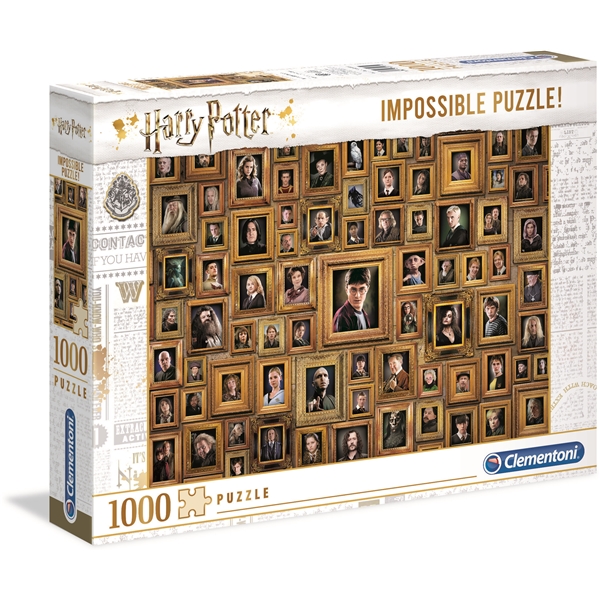 Puslespil 1000 Impossible Puzzle Harry Potter
