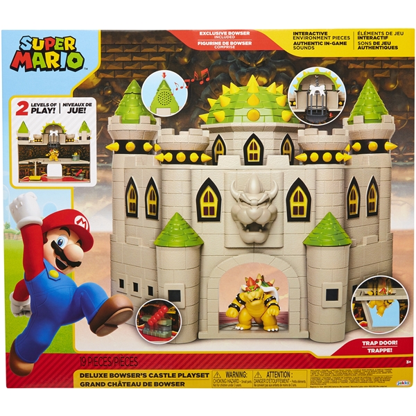 Super Mario Playset Bowsers Slot (Billede 1 af 4)