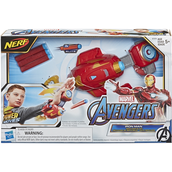 Nerf Avengers Power Moves Iron Man (Billede 1 af 5)