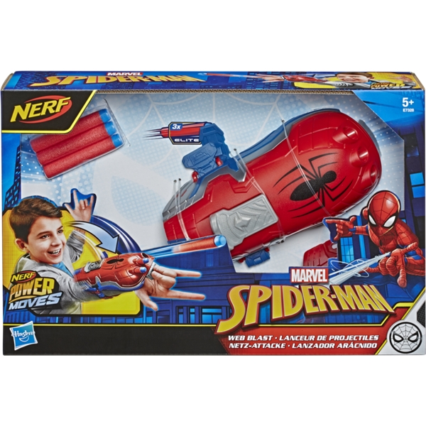 Nerf Spider-Man Power Moves Launcher (Billede 2 af 5)