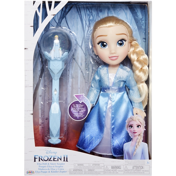 Frozen 2 Toddler Doll Elsa + Scepter (Billede 1 af 2)