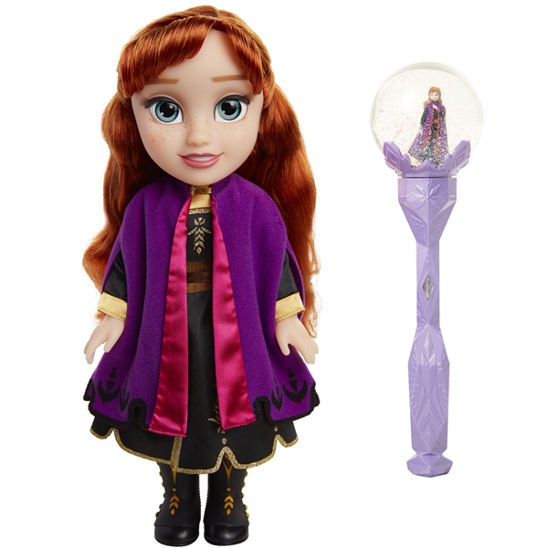 Frozen 2 Toddler Doll Anna + Scepter (Billede 2 af 2)