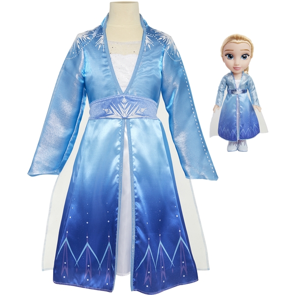 Frozen 2 Toddler Doll Elsa + Kjole (Billede 2 af 2)