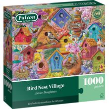 Puslespil med 1000 brikker – Bird Nest Village