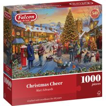 Puslespil 1000 brikker Christmas Cheer