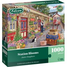Puslespil 1000 brikker Station Blooms