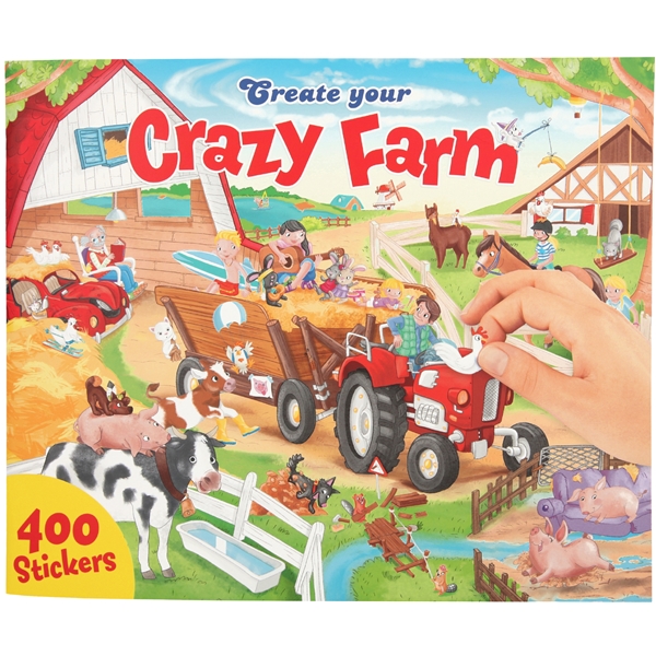 Creative Studio Crazy Farm Kreativ Bog (Billede 1 af 2)