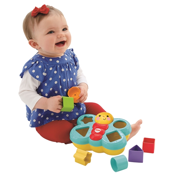 Fisher Price Kasse med Klodser Sommerfugl (Billede 3 af 4)
