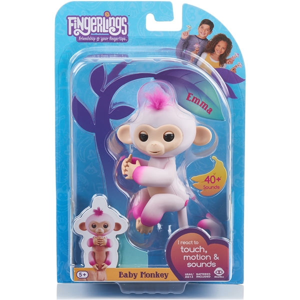 Fingerlings Tofarvet Abe Emma (Billede 3 af 3)